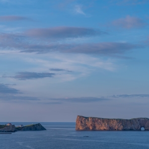 Sunrise on Roc of Percé