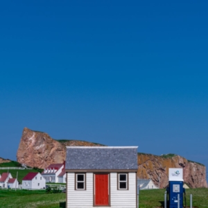 Behind the Roc of Percé