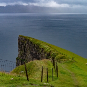 Above Gjovn in Faroe Islands